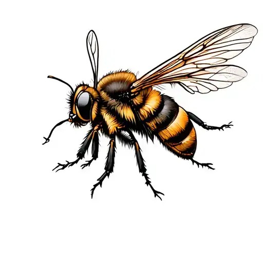 Bee Flying