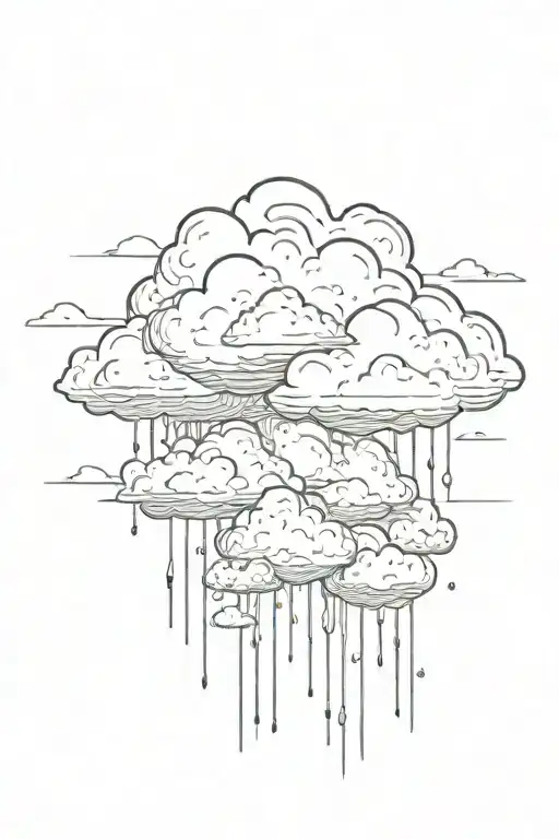 Thunderclouds With Rain