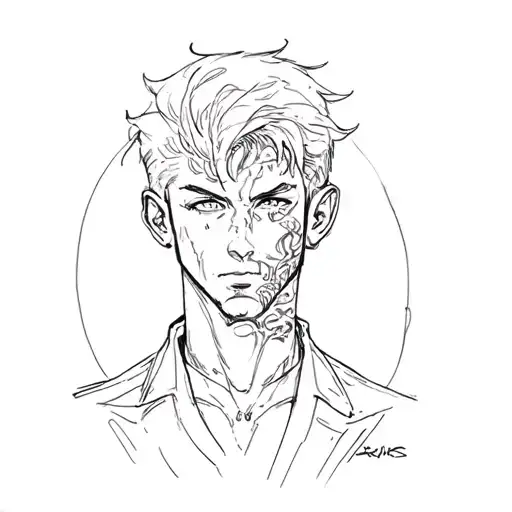 A Character From A Comic Book