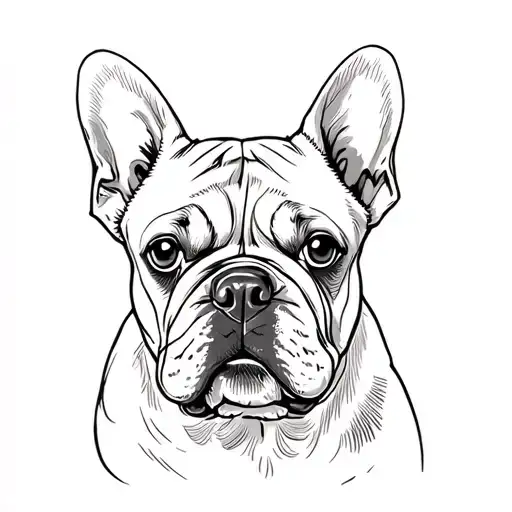 A French Bulldog