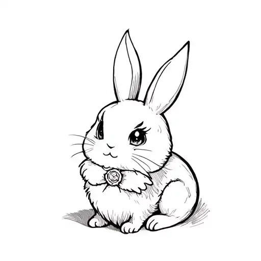 Cute Bunny Anime Inspired