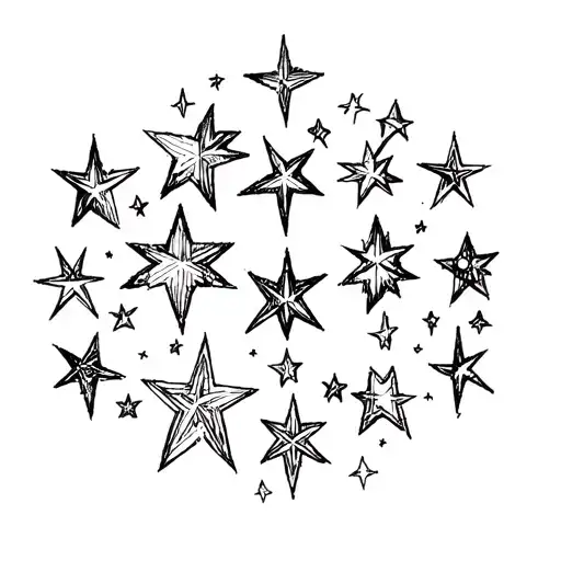 Stars Inside Stars 20 Stars