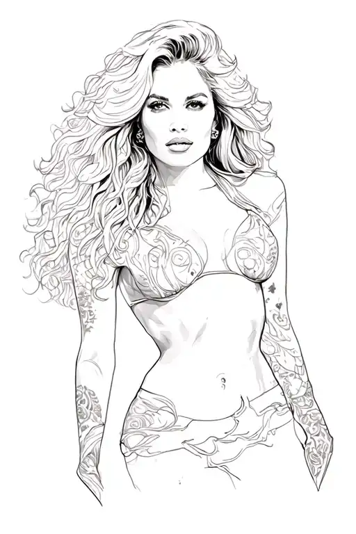 Pretty Farrah Fawcett Flowing