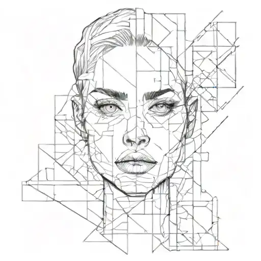 A Woman With Her Eyes And Mouth Censored Out With Rectangles