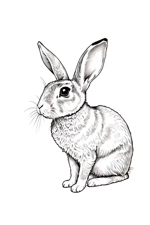 Masculine Rabbit Hare