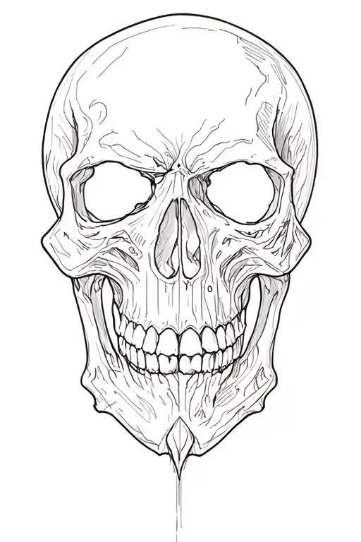 Dark Mystick Skull Death