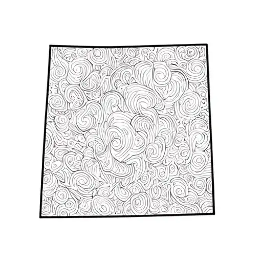 South Dakota State Outline Intertwined