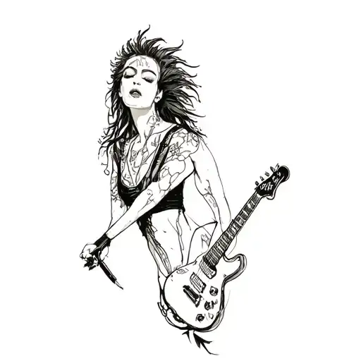 Green Day Tattoo For Woman