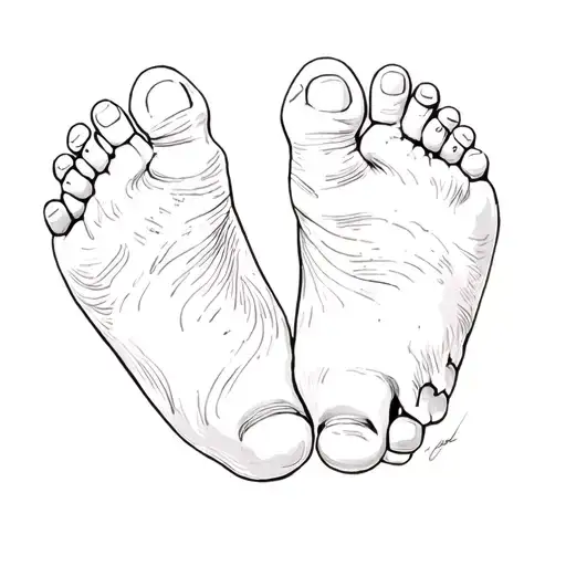 A Baby's Feet