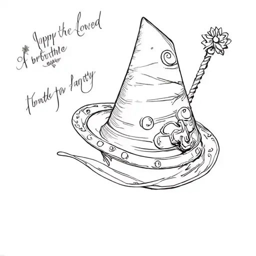 Memorial For Brother He Loved To Party Hat