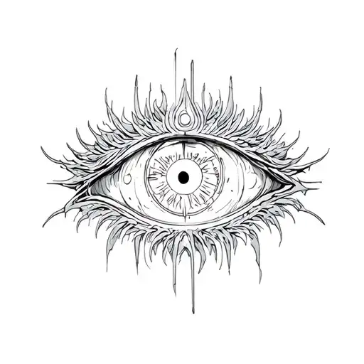 Eye Of Sauron Lots Of Cyber Sigilism