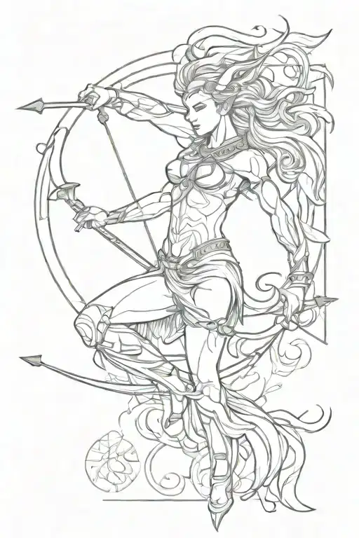 Zodiac Sign Sagittarius Symbol