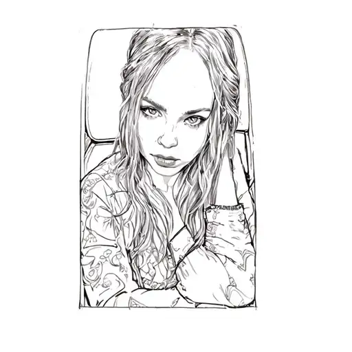 A Woman Sitting In The Back Seat Of A Car