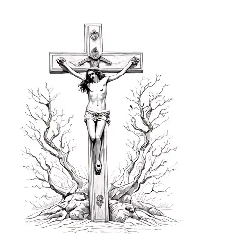 Crucifixion And Skul Cruz