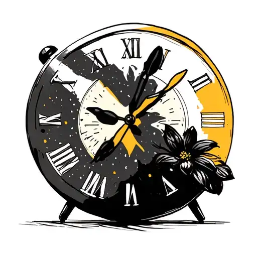 Time 12Am In Digital Alarm Clock