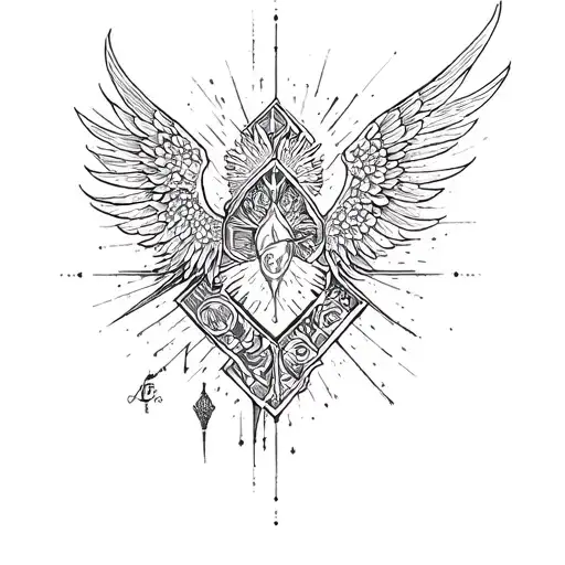 Harry Potter Inspired Tattoo Incorporating Elements