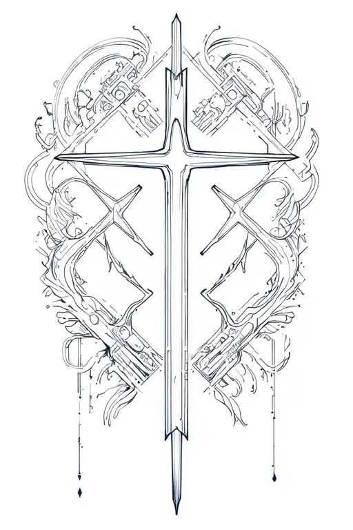 Cyber Sygilism Cross