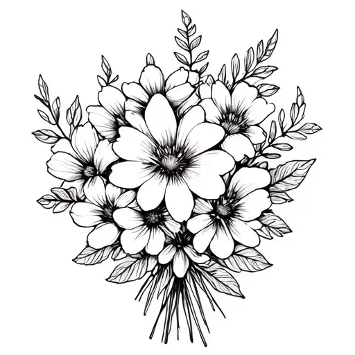 October Birth Flower Bouquet