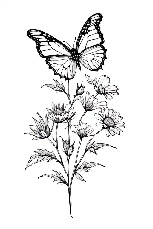 Colorado Wildflowers And The State Butterfly