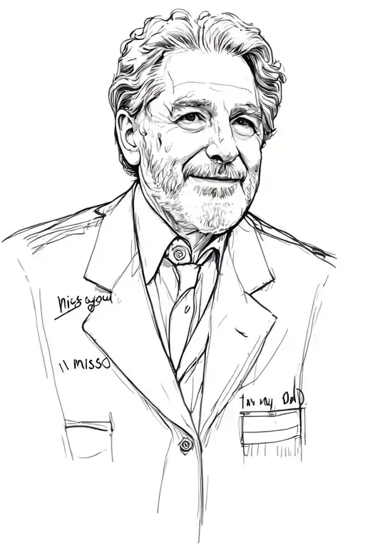 I Miss You Dad Memorial