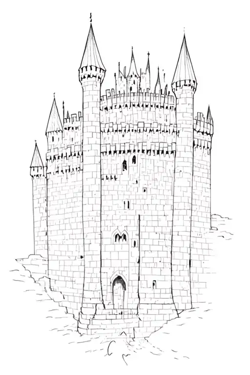 Helms Deep Castle