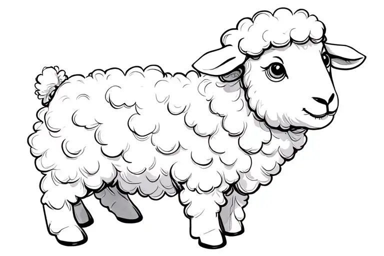 Baby Sheep Stuffed Animal