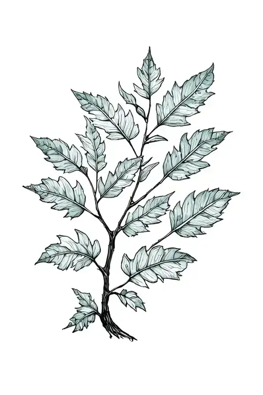 Sycamore Tree Leaves