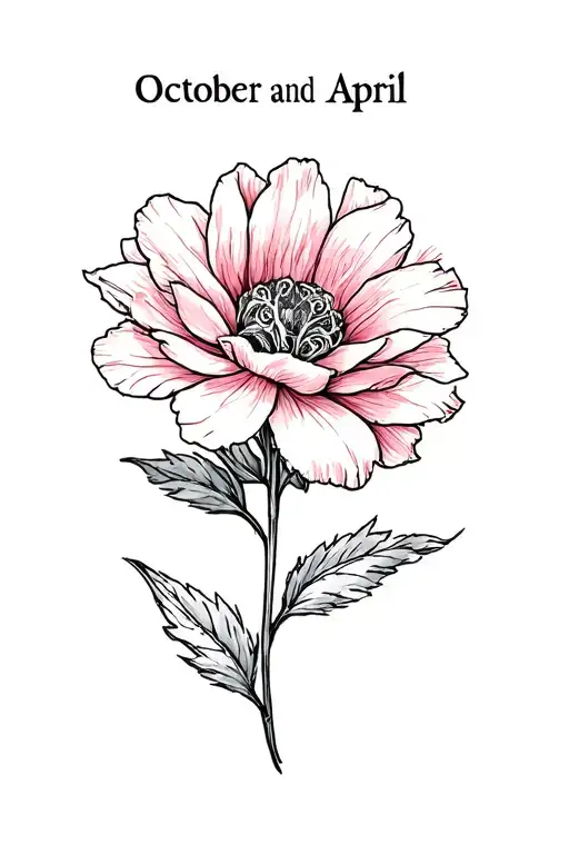 October And April Birth Flower