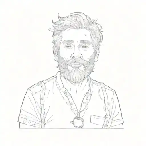 A Man With A Beard