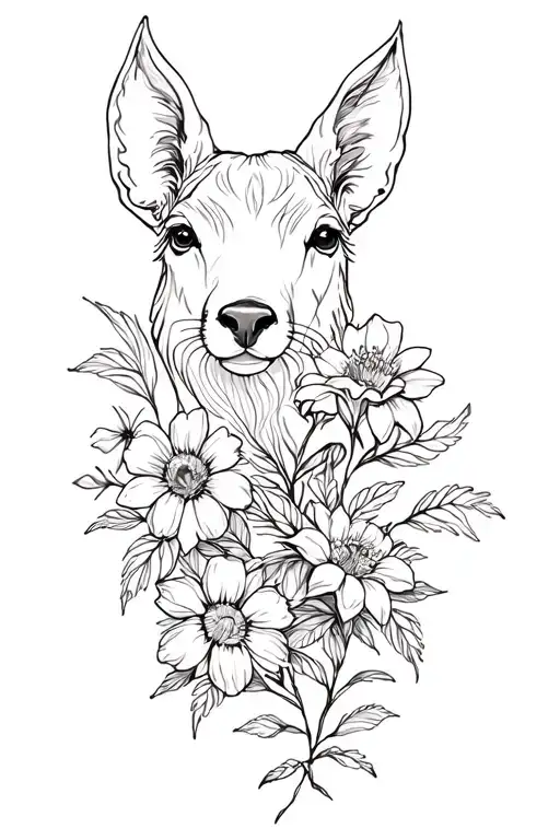 Flowers And Animals