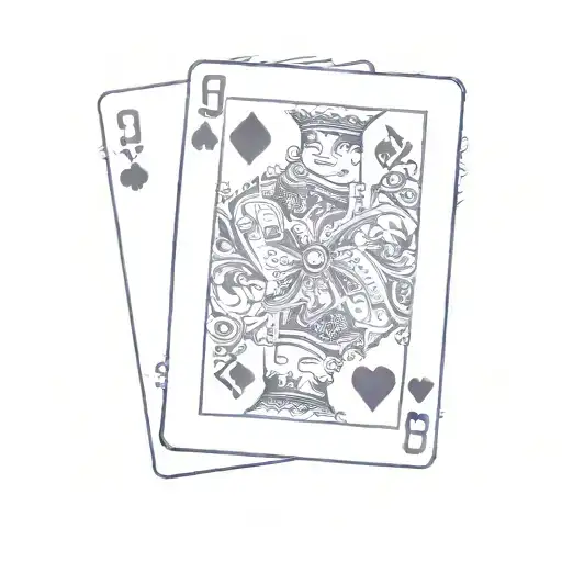 Two Nine Of Hearts Playing Card