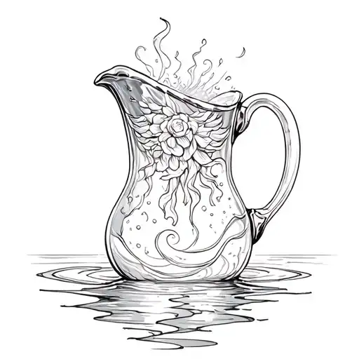 Aquarius Jug With Water