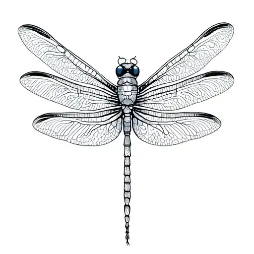 Fine Line Mens Dragonfly