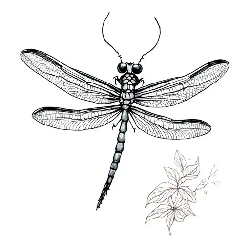 Fine Line Mens Dragonfly