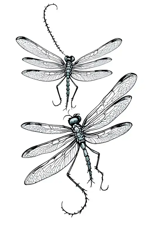 Dragon Flies
