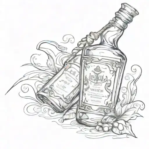Rum Bottle