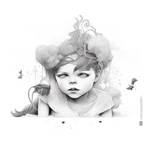 Three Love Heats Represent Children