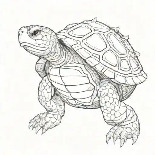 Thai Praying Buddhist Turtle Michelangelo Ninja Turtle Original Movie