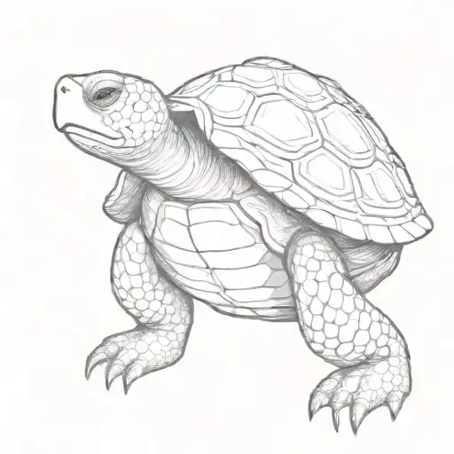 Thai Praying Buddhist Turtle