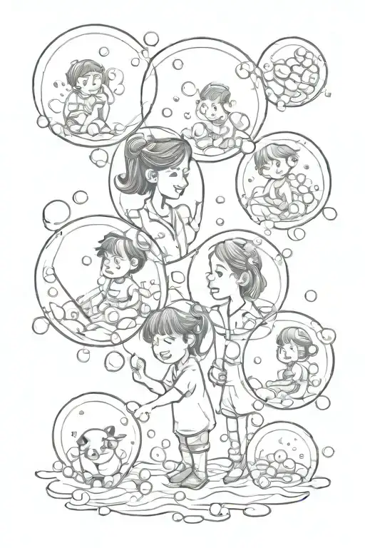 Bubbles Containing Family