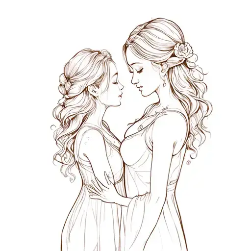 Mother Daughtet Love