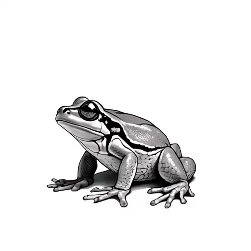 Ceraphtorys Ornata Frog Sitting