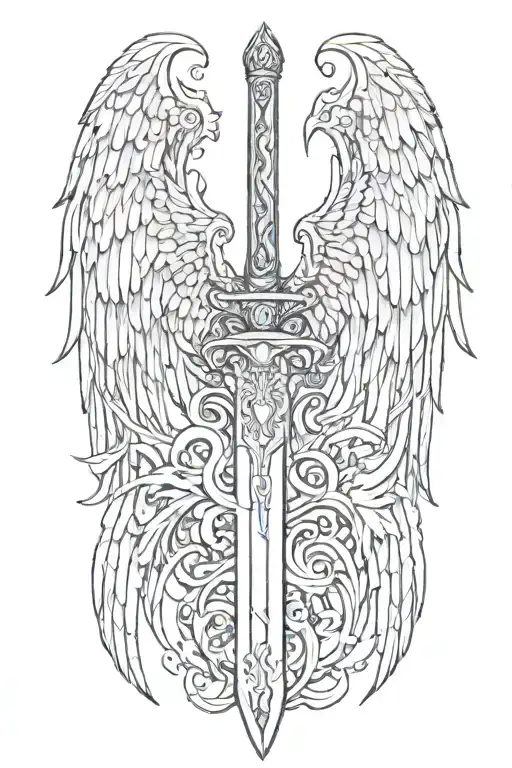 Sword With Wing