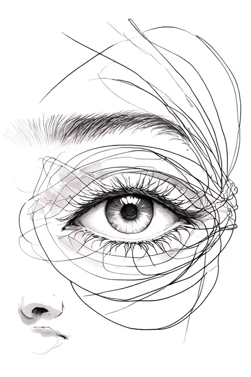 A Lot Of Eyes In Wires