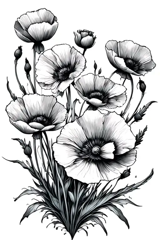 Wild Poppies