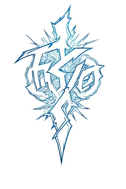 Thunder The Name Written