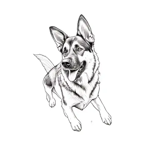 A German Shepherd