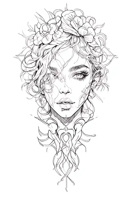 Blackout Tattoo Depicting