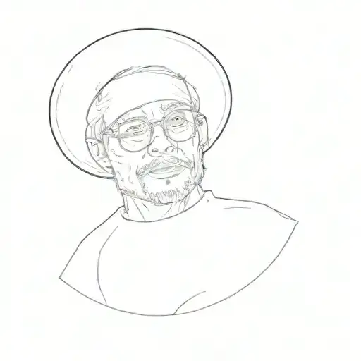 A Man Wearing Glasses And A Hat