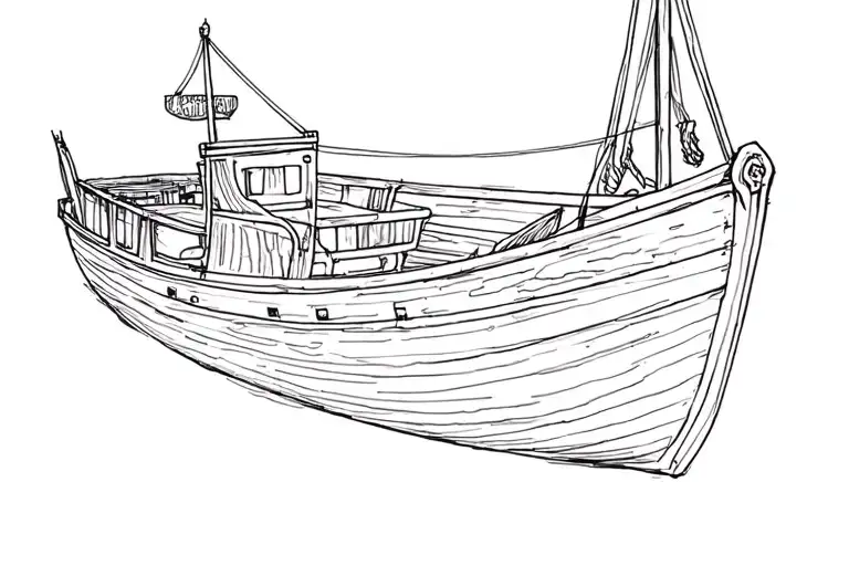 Life Of Pi Inspired Boat From Afar